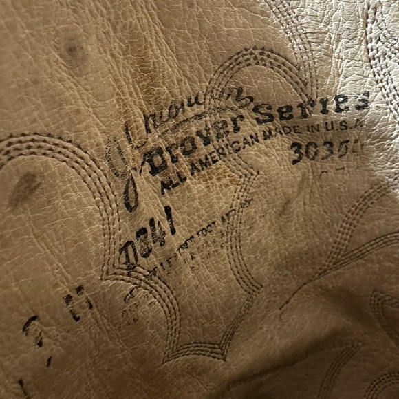 J. Chisholm Drover Series Women’s Embroidered Western Boots Size 9 – Made in USA - Picture 9 of 9